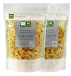 Organic coconut chip pouches